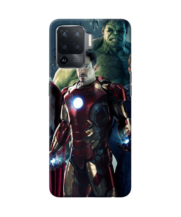 Ironman hulk space Oppo F19 Pro Back Cover