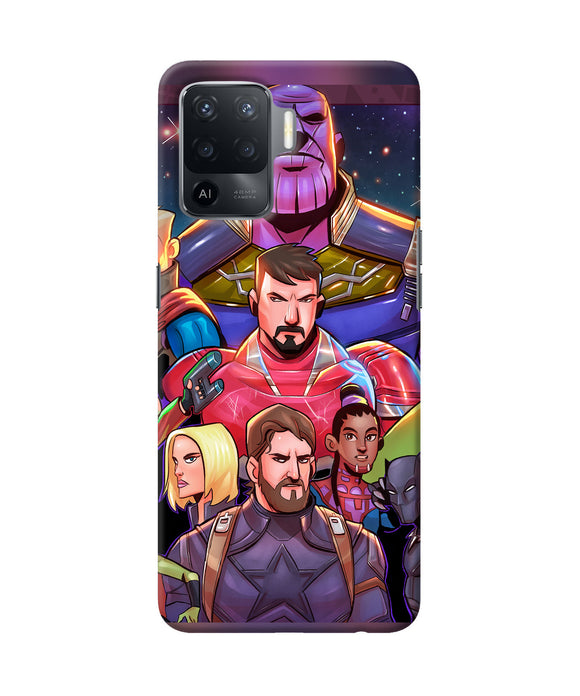 Avengers animate Oppo F19 Pro Back Cover