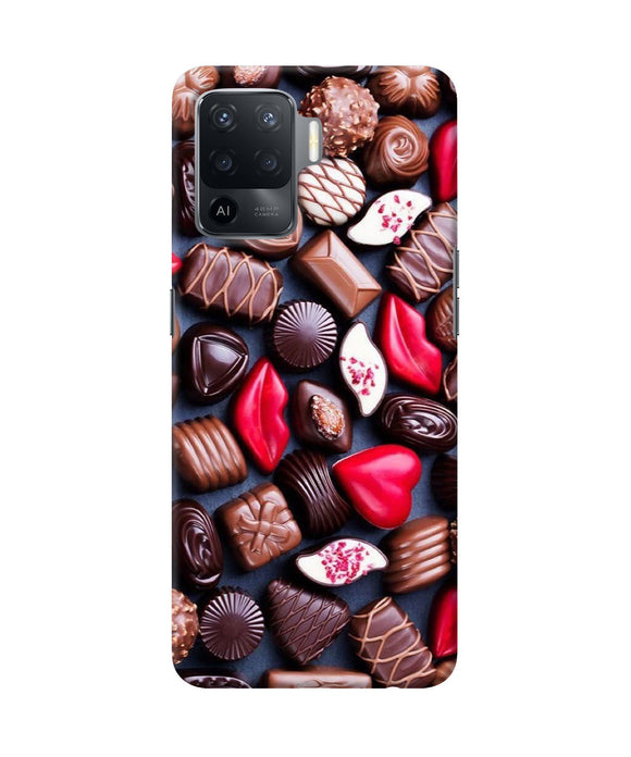 Valentine special chocolates Oppo F19 Pro Back Cover