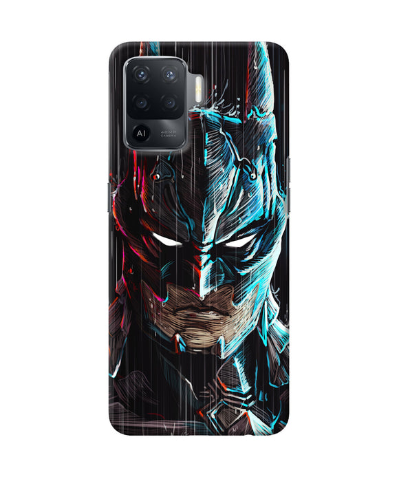 Batman face Oppo F19 Pro Back Cover