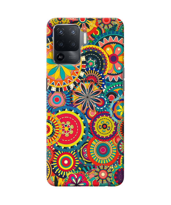 Colorful circle pattern Oppo F19 Pro Back Cover