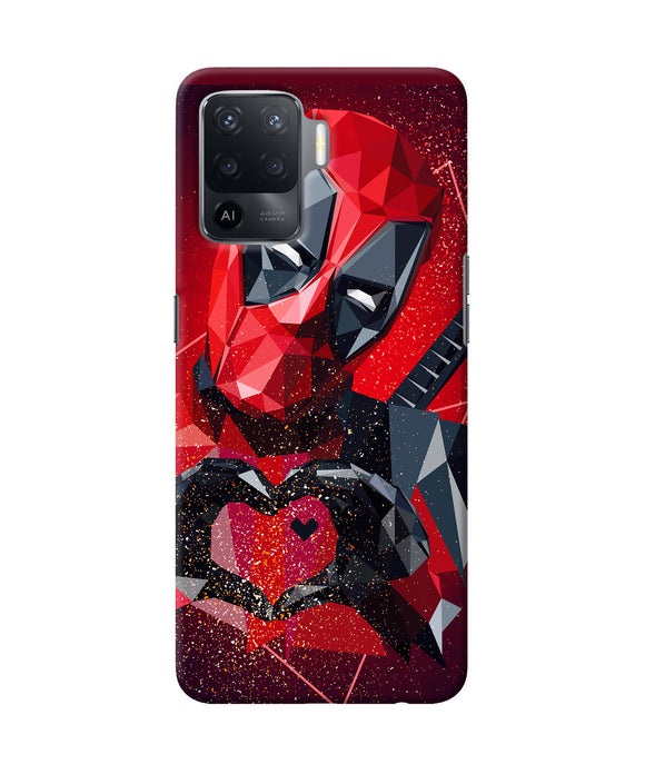 Deadpool love Oppo F19 Pro Back Cover