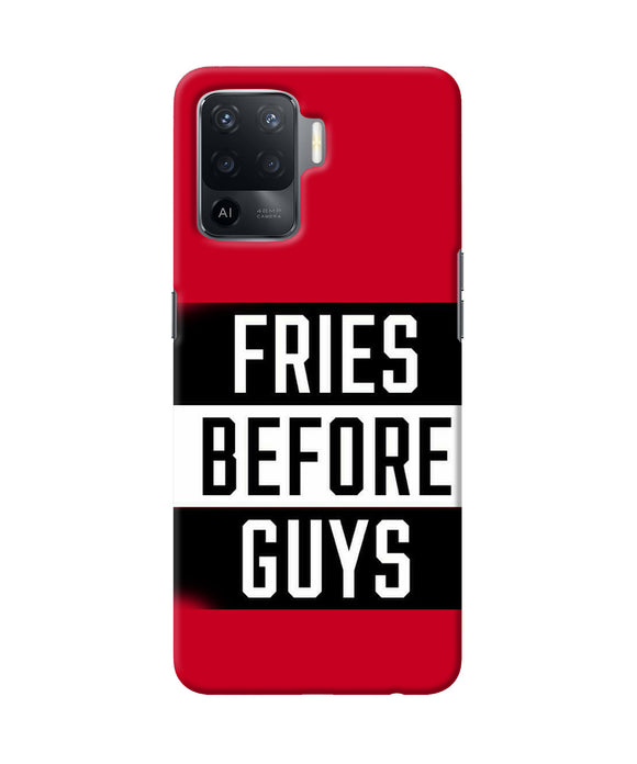 Fries before guys quote Oppo F19 Pro Back Cover