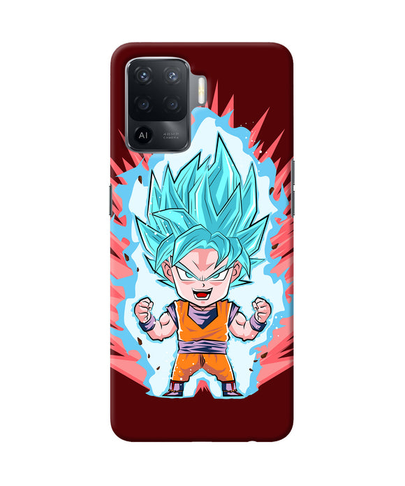Goku little character Oppo F19 Pro Back Cover