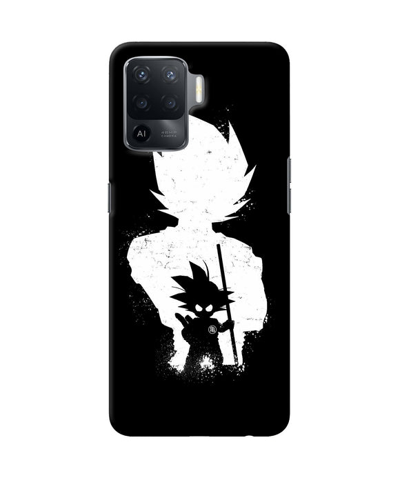 Goku night little character Oppo F19 Pro Back Cover