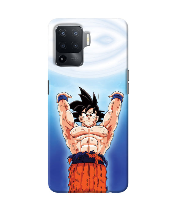 Goku super saiyan power Oppo F19 Pro Back Cover