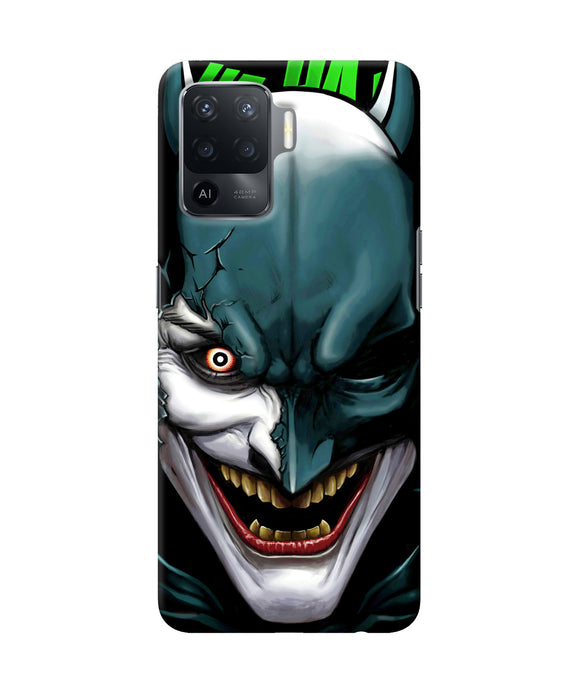 Batman joker smile Oppo F19 Pro Back Cover