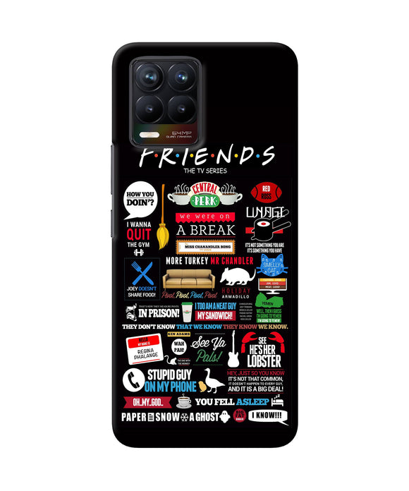 FRIENDS Realme 8/8 Pro Back Cover