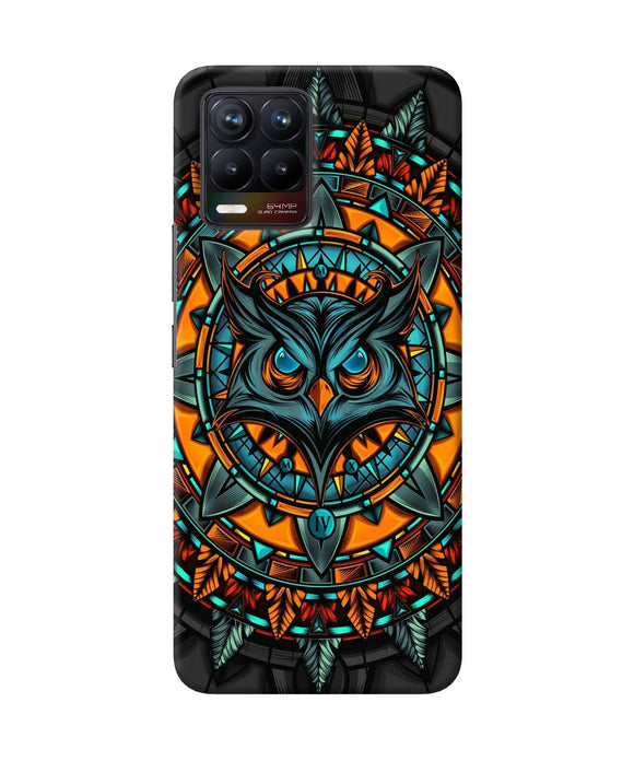 Angry Owl Art Realme 8/8 Pro Back Cover