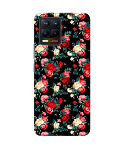 Rose Pattern Realme 8/8 Pro Back Cover