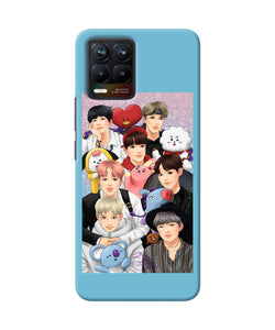 BTS with animals Realme 8/8 Pro (not 5G) Back Cover