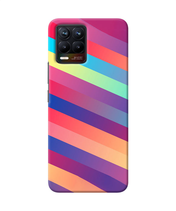 Stripes color Realme 8/8 Pro (not 5G) Back Cover