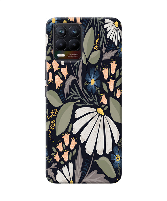 Flowers Art Realme 8/8 Pro (not 5G) Back Cover