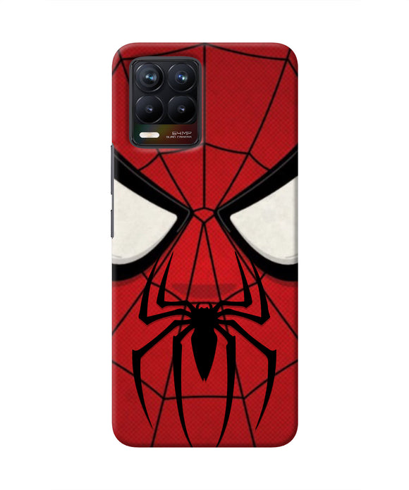 Spiderman Face Realme 8/8 Pro Real 4D Back Cover