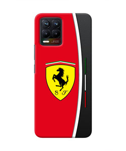 Ferrari Abstract Realme 8/8 Pro Real 4D Back Cover