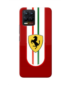 Ferrari Art Realme 8/8 Pro Real 4D Back Cover