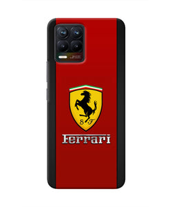 Ferrari Abstract Realme 8/8 Pro Real 4D Back Cover