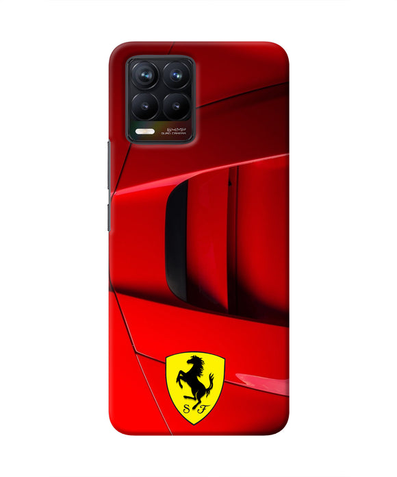 Ferrari Car Realme 8/8 Pro Real 4D Back Cover