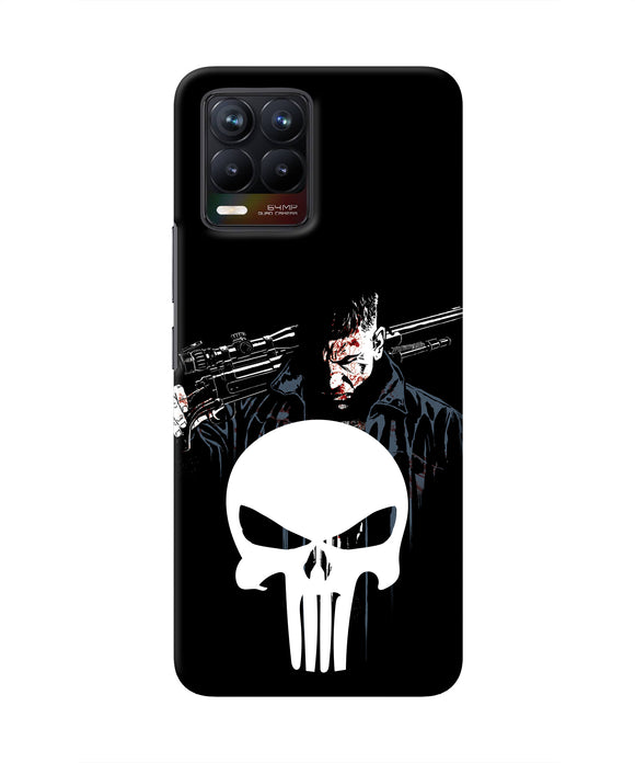 Punisher Character Realme 8/8 Pro Real 4D Back Cover