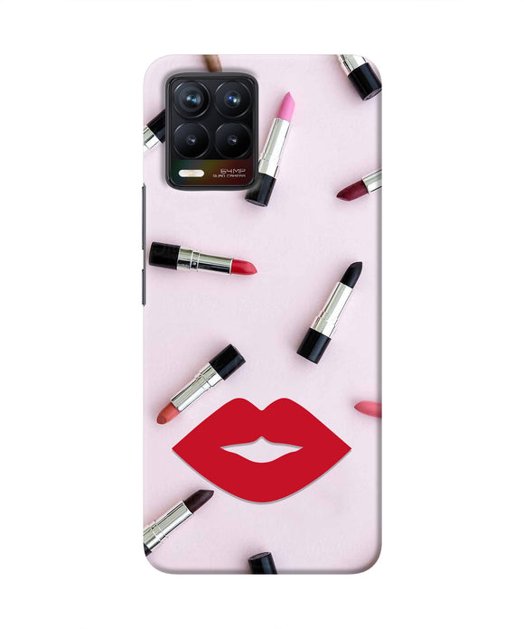 Lips Lipstick Shades Realme 8/8 Pro Real 4D Back Cover