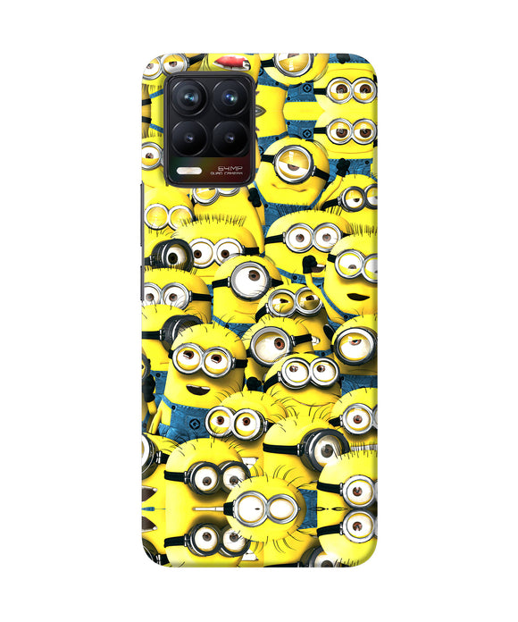 Minions mini crowd Realme 8/8 Pro Back Cover