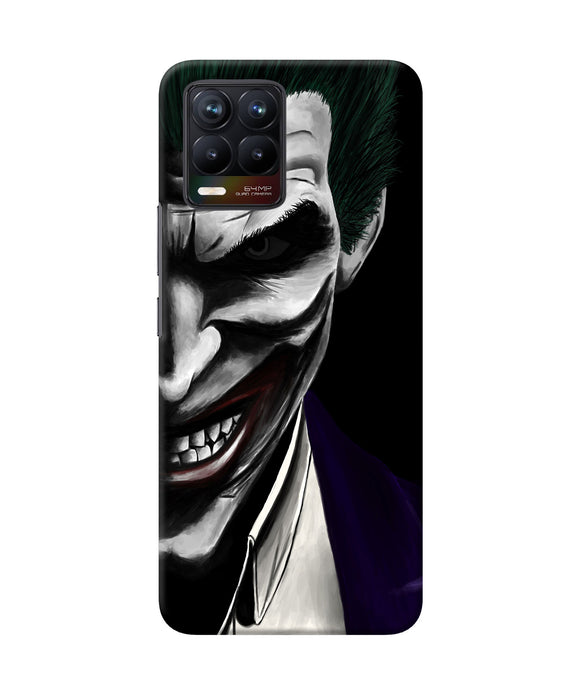 The joker black Realme 8/8 Pro Back Cover