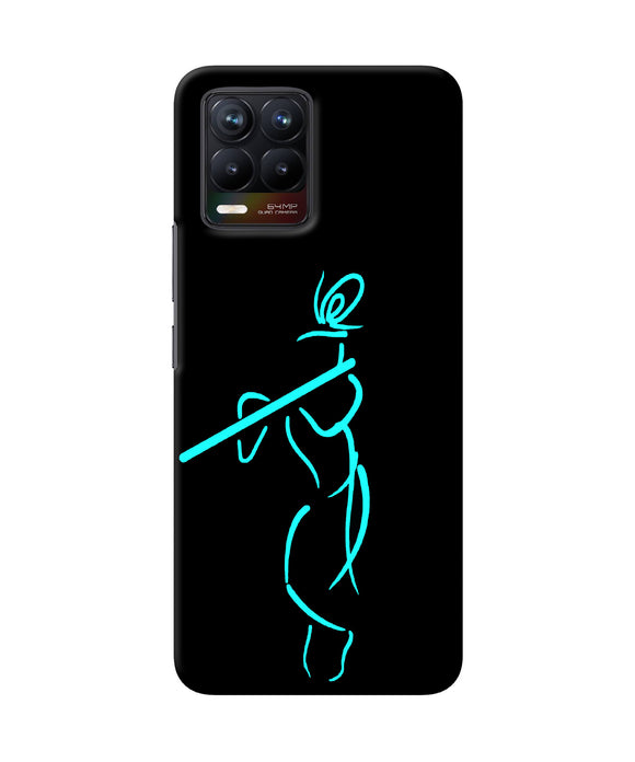 Lord krishna sketch Realme 8/8 Pro Back Cover