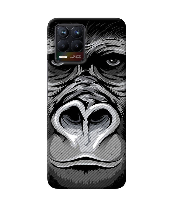 Black chimpanzee Realme 8/8 Pro Back Cover