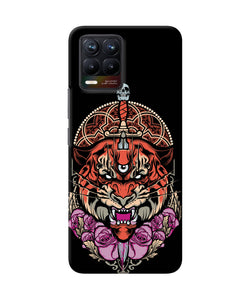 Abstract tiger Realme 8/8 Pro Back Cover