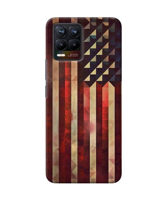 Vintage US flag Realme 8/8 Pro Back Cover