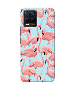 Abstract sheer bird print Realme 8/8 Pro Back Cover