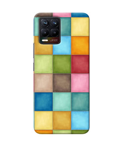 Abstract colorful squares Realme 8/8 Pro Back Cover