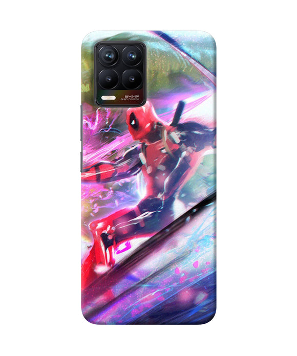 Deadpool super hero Realme 8/8 Pro Back Cover