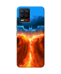 Burning batman logo Realme 8/8 Pro Back Cover