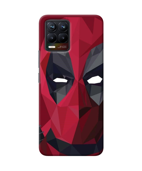 Abstract deadpool mask Realme 8/8 Pro Back Cover