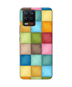 Abstract colorful squares Realme 8/8 Pro Back Cover