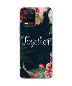 Together flower Realme 8/8 Pro Back Cover