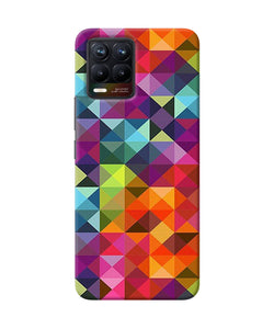 Abstract triangle pattern Realme 8/8 Pro Back Cover