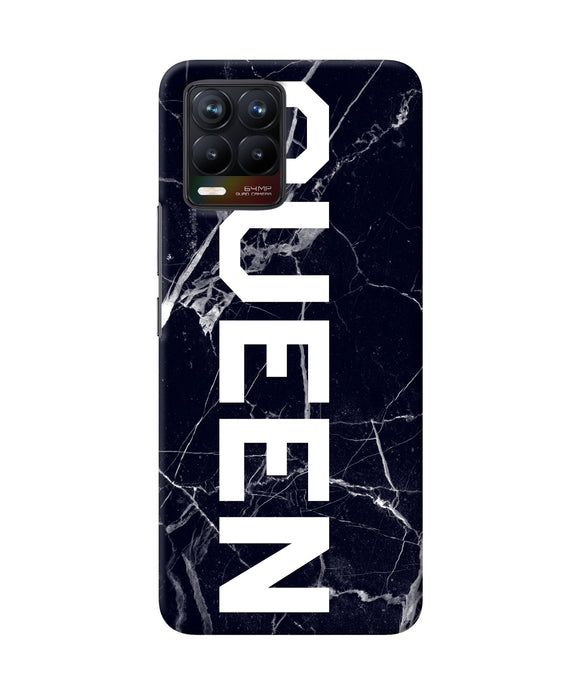 Queen marble text Realme 8/8 Pro Back Cover