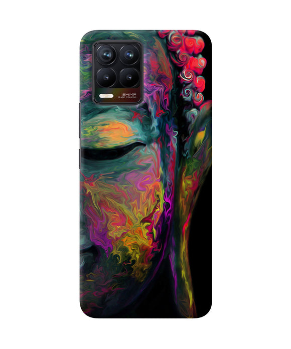 Buddha face painting Realme 8/8 Pro Back Cover