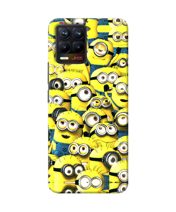 Minions mini crowd Realme 8/8 Pro Back Cover