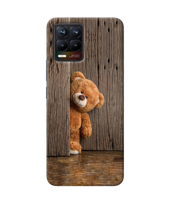 Teddy wooden Realme 8/8 Pro Back Cover