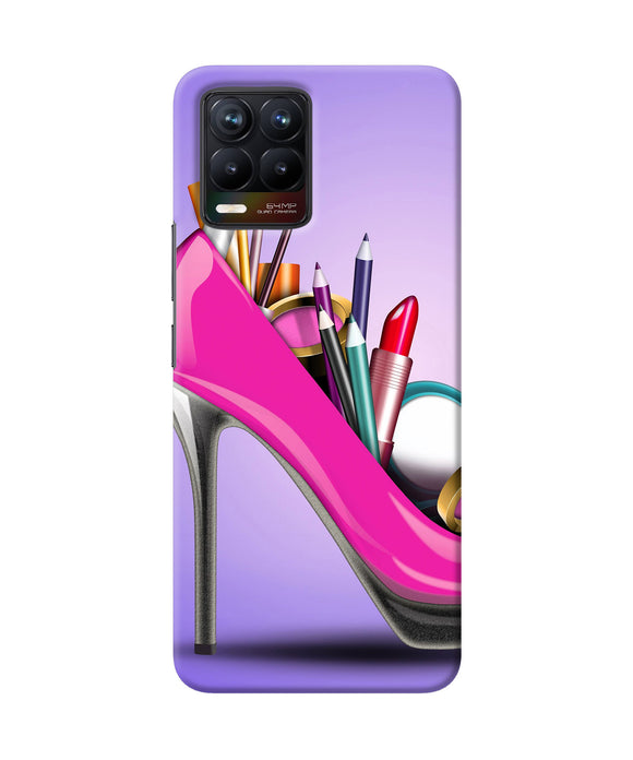 Makeup heel shoe Realme 8/8 Pro Back Cover