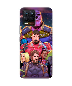 Avengers animate Realme 8/8 Pro Back Cover