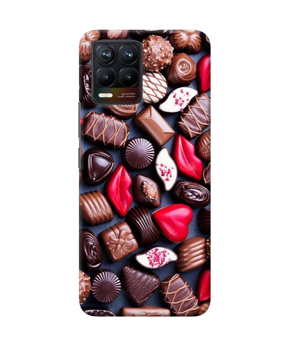 Valentine special chocolates Realme 8/8 Pro Back Cover