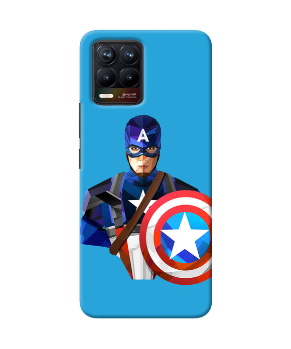 Captain america character Realme 8/8 Pro Back Cover