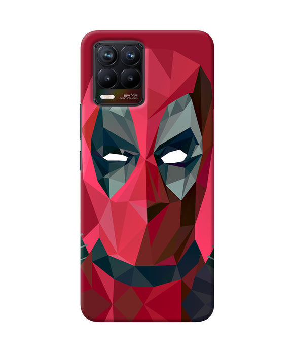 Abstract deadpool full mask Realme 8/8 Pro Back Cover