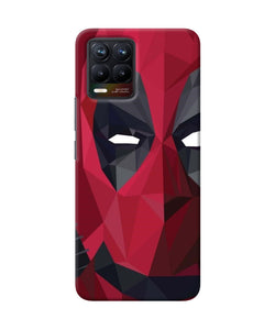 Abstract deadpool half mask Realme 8/8 Pro Back Cover