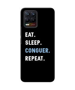 Eat sleep quote Realme 8/8 Pro Back Cover