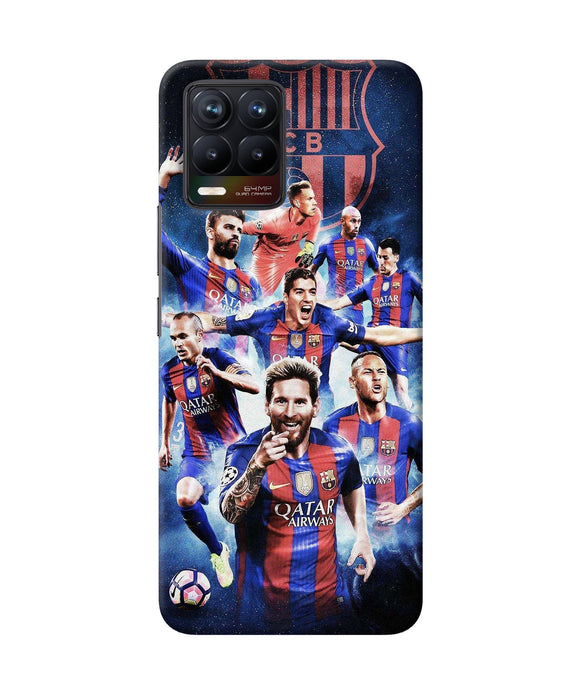 Messi FCB team Realme 8/8 Pro Back Cover